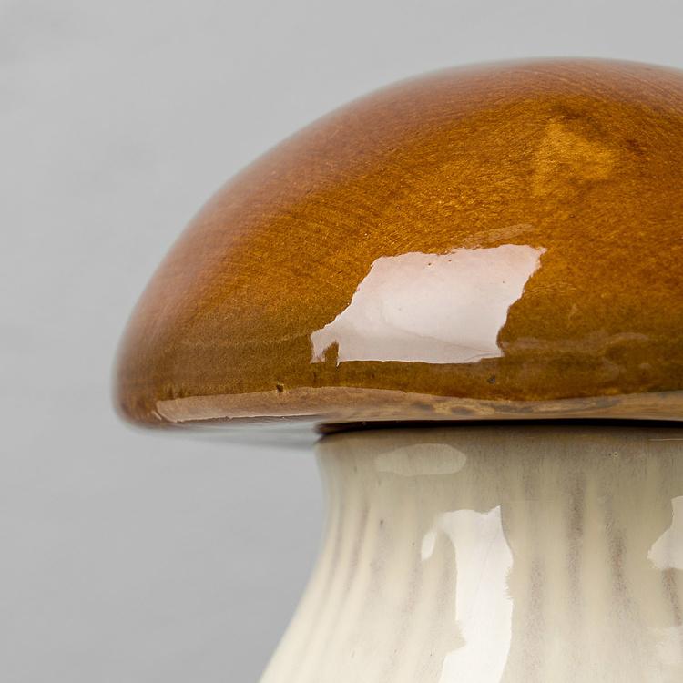 Керамическая ёмкость для хранения Гриб Airtight Stoneware Mushroom Box
