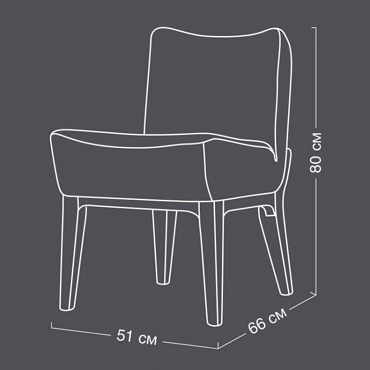 Стул Бухта Creek Dining Chair, Weathered Oak