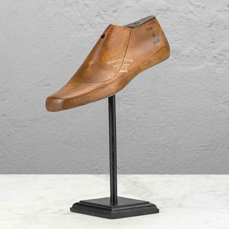Cтатуэтка на подставке Обувная колодка Shoe Mull, Red Antique