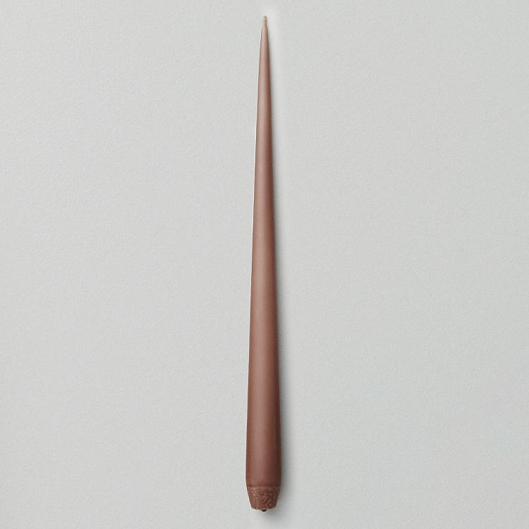 Парафиновая свеча конусная матовая Taper Candle Matt