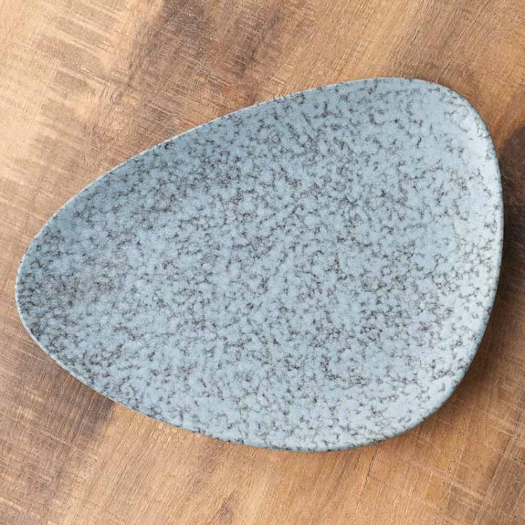 Треугольная тарелка Органика Земля, S Organica Terra Triangular Plate Small