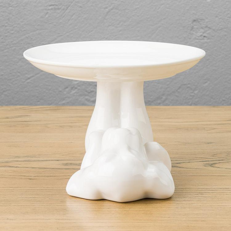 Сервировочная подставка-тортовница Пёсик, M Decorative Plate Dog Medium