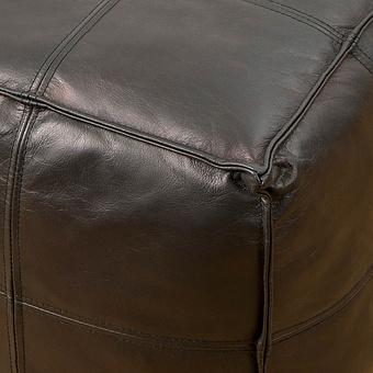 Пуфик Marceau Footstool натуральная кожа Black Marceau