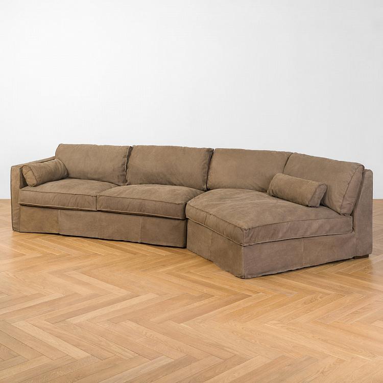 Угловой модульный диван Интерсити Intercity Group RM