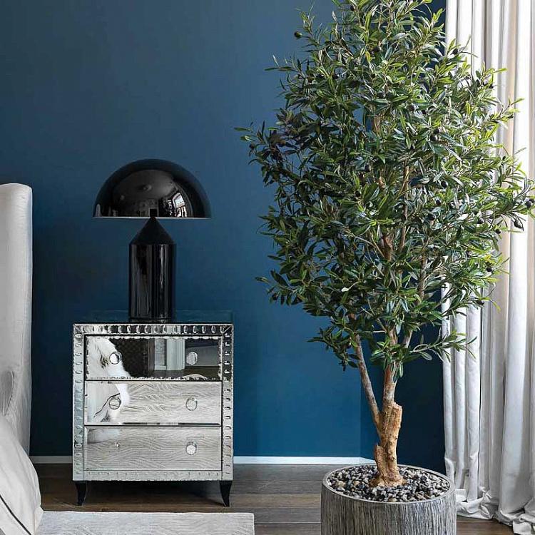 Искусственная олива Твист с плодами, M Twist Olive With Fruits 140 cm