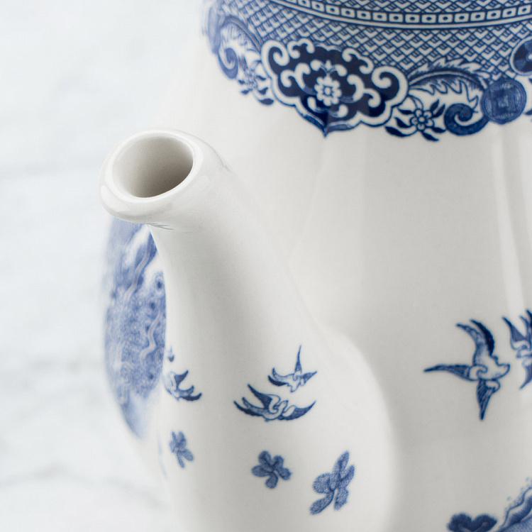 Чайник Голубая ива Blue Willow Teapot
