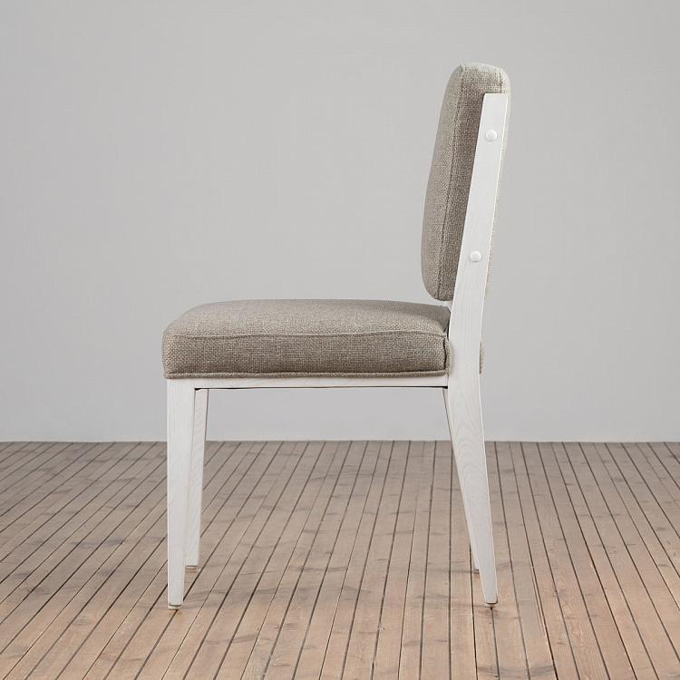 Обеденный стул 17, белые ножки 17 Dining Chair, White Wood