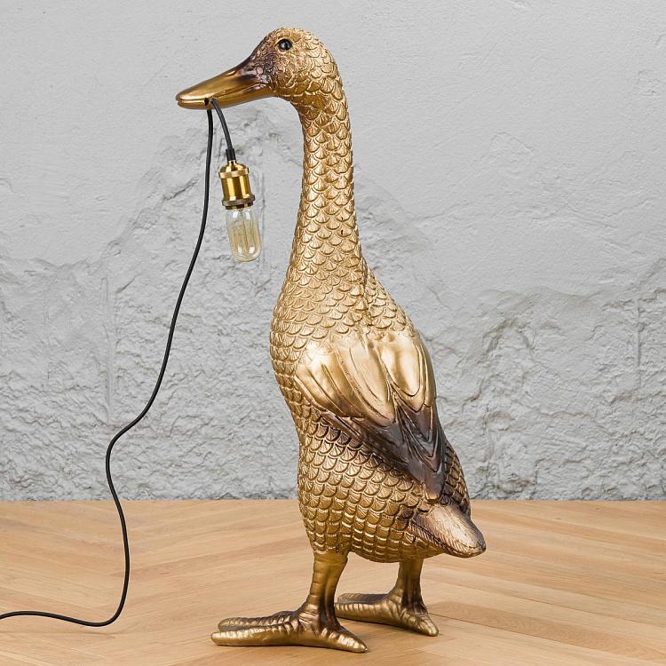 Напольный светильник Золотая утка Floor Lamp Golden Duck