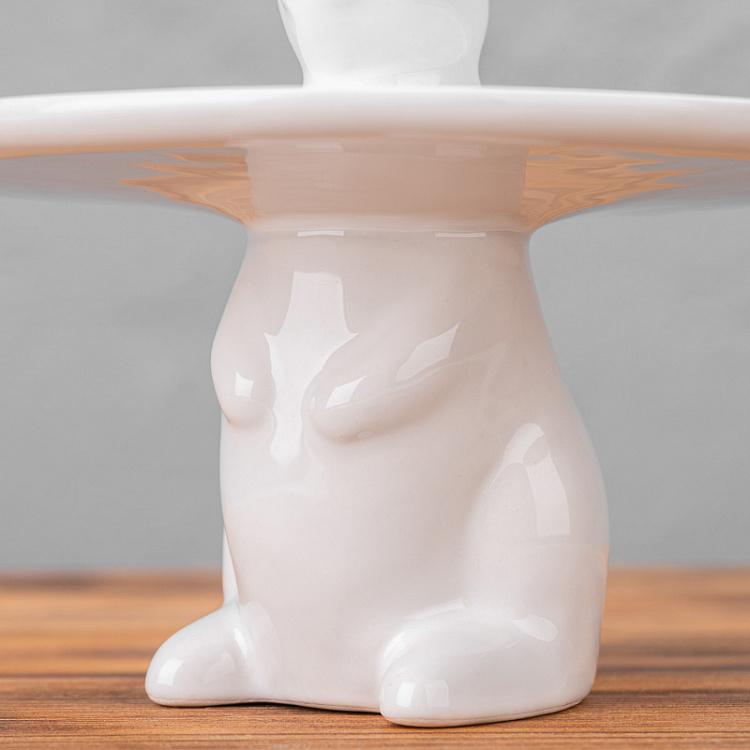 Сервировочная подставка Кролик Decorative Plate Rabbit