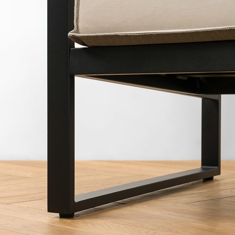 Трёхместный садовый диван Этика Ethic 3 Seater, Black