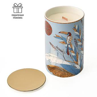 Africa High Candle Toucan Blue