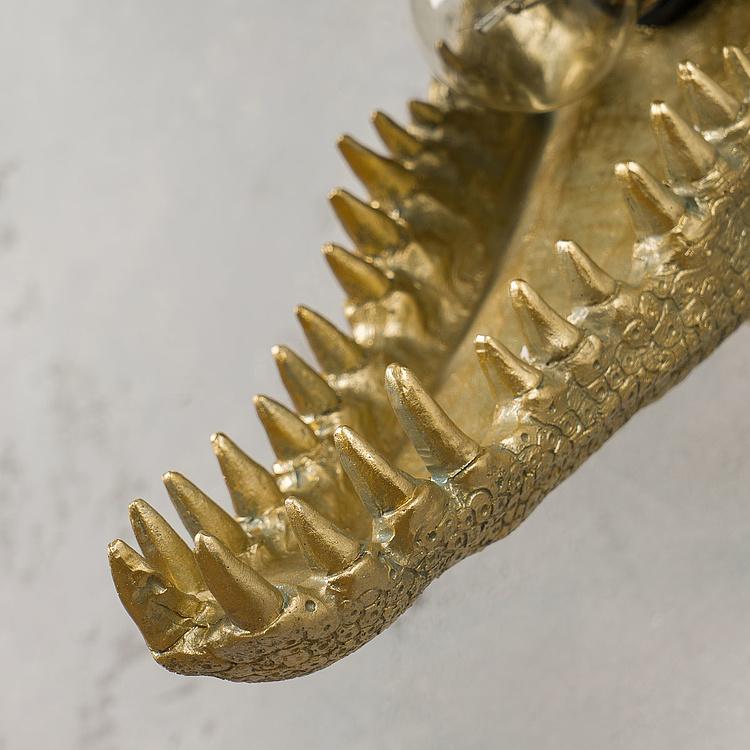 Бра Аллигатор Альберто Wall Lamp Alberto Alligator