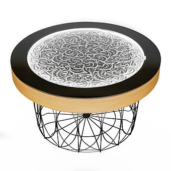 Журнальный стол Umo Coffee Table Medium дуб Oak Veneer