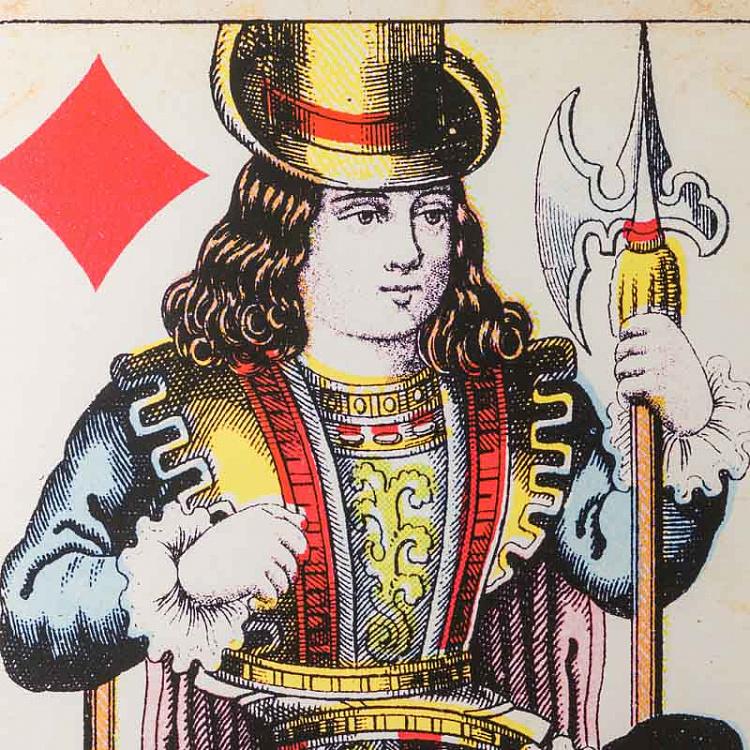 Картина-принт Бубновый Валет Cards Bube Diamonds