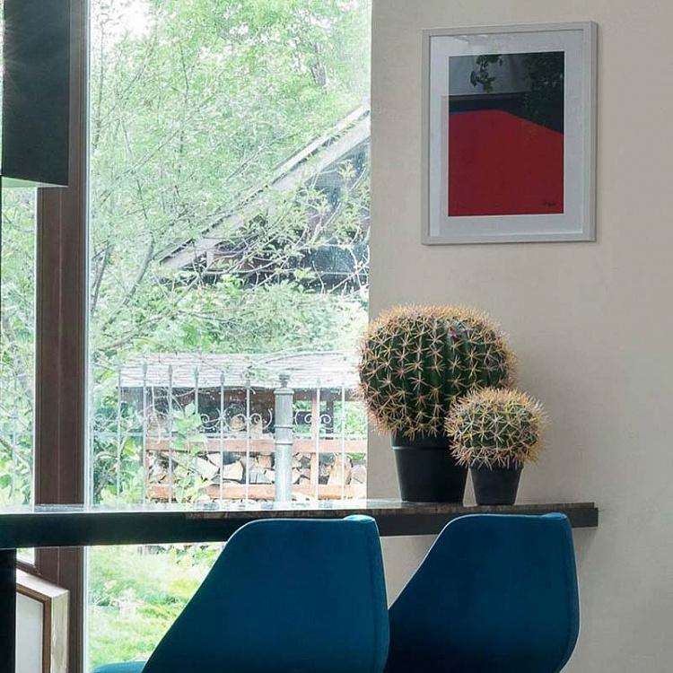 Искусственный кактус Баррель 35 см Barrel Cactus 35 cm