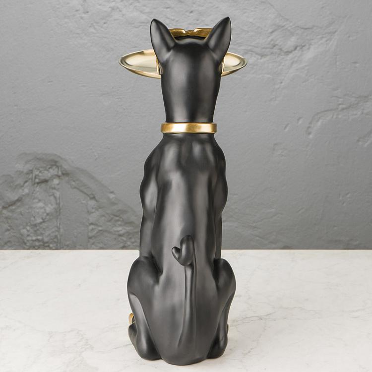 Подставка для мелочей и украшений Собака Санни Dog Sunny With Tray Figurine