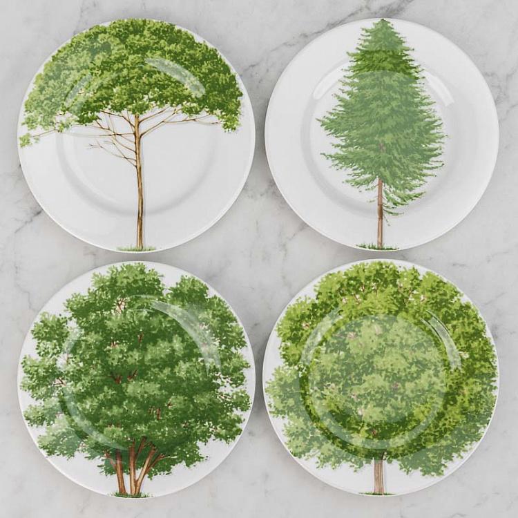 Десертная тарелка Дерево свободы 4 Freedom Wood 4 Dessert Plate