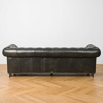 Трёхместный диван Regent 3 Seater RM натуральная кожа Old Kaprys