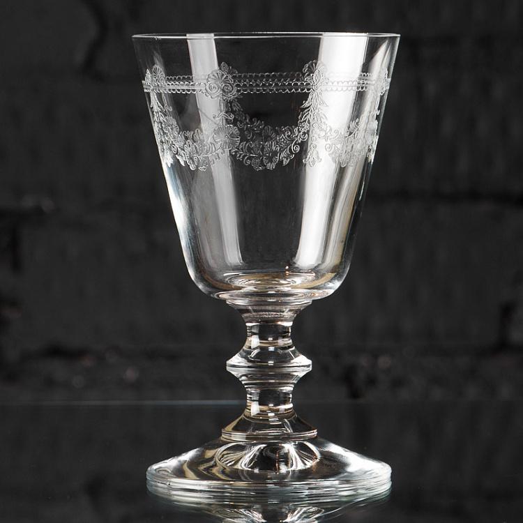 Бокал для вина с узором Гирлянда Garland Wine Glass