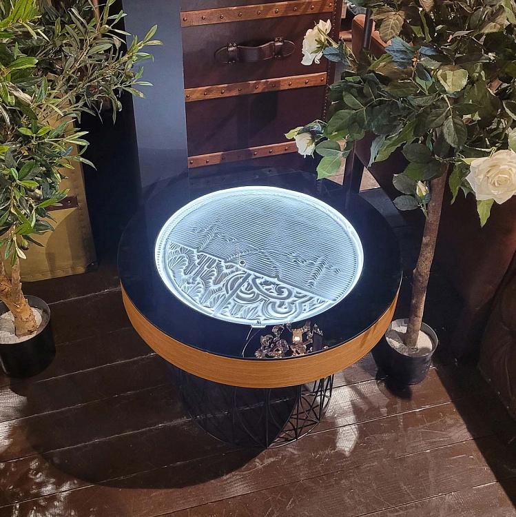 Кинетический журнальный стол Умо, S Umo Coffee Table Small, Black