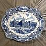 Винтажное блюдо Vintage Oval Plate Old London