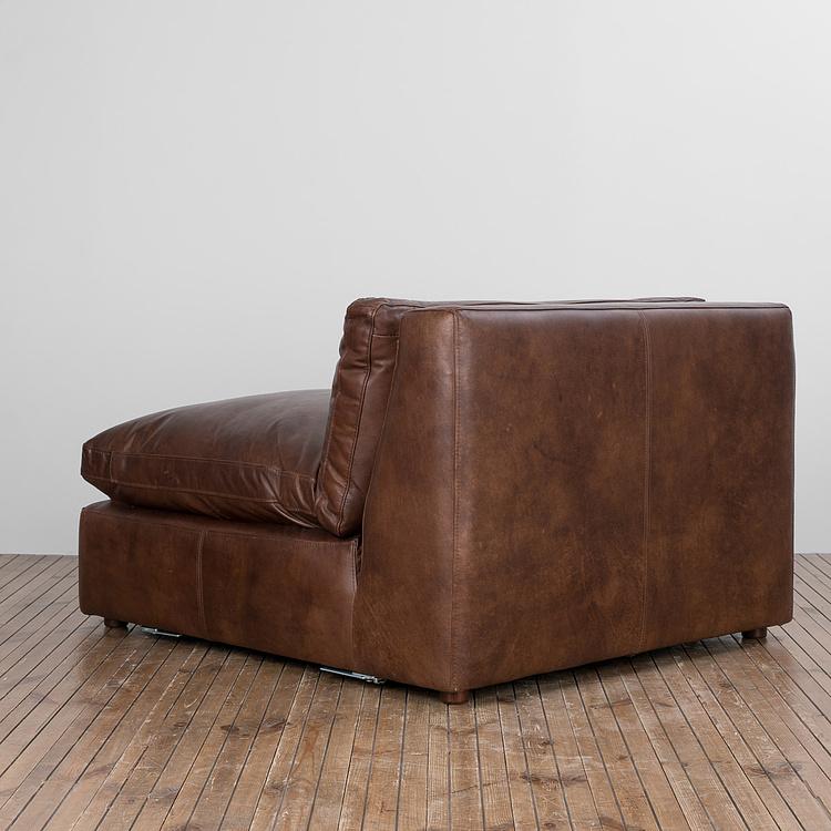 Угловой модульный кожаный диван Зенна 2, S Zenna Group Small 2 Leather