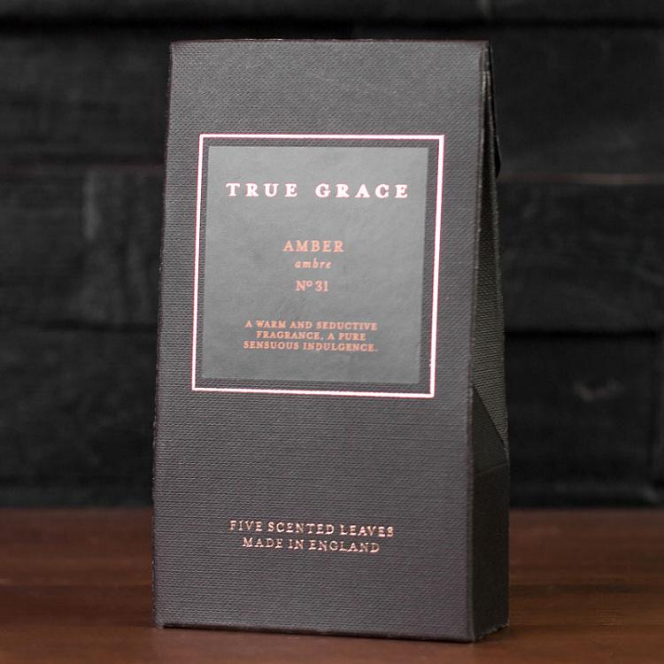 Ароматизатор в авто Янтарь Scented Leaves Amber