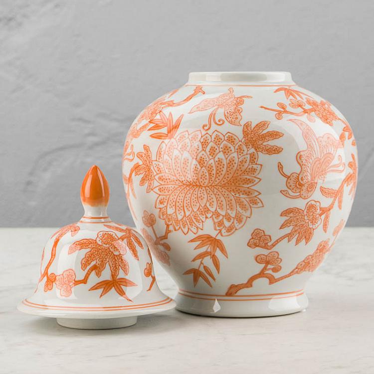 Ваза с крышкой Бабочка Papillon Lidded Vase