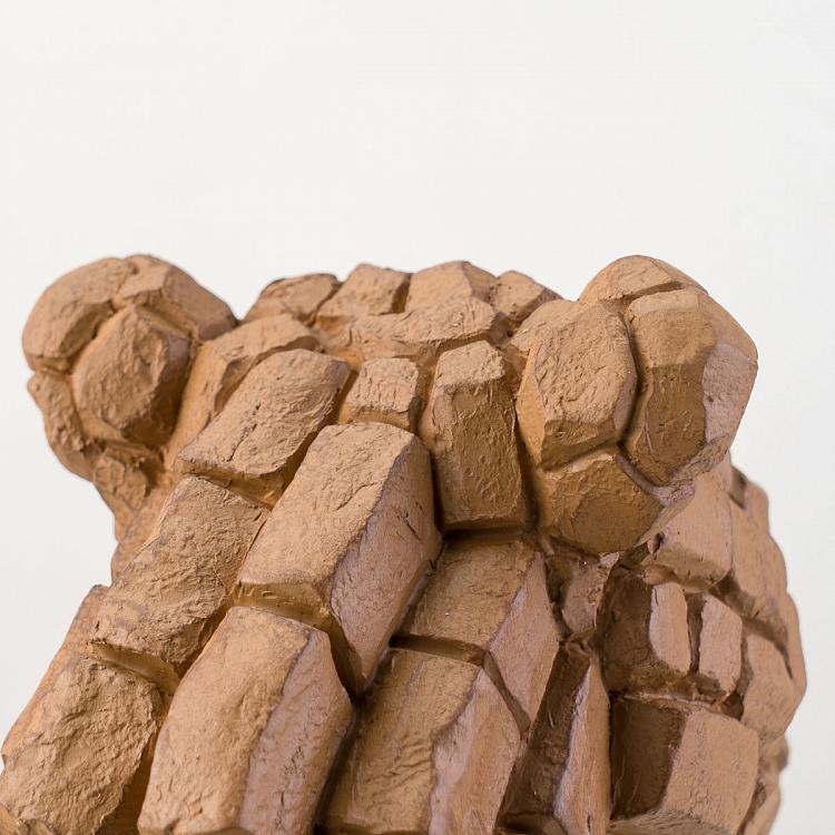 Статуэтка Бюст пантеры с эффектом треснувшей земли Panther Cracked Earth Effect Bust