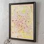 Картина-принт Map Rome Small