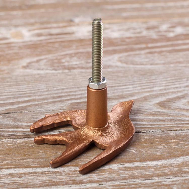 Мебельная ручка Ласточка Swallow Knob 1