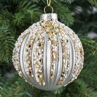 Ball With Powder Bronze 8 cm