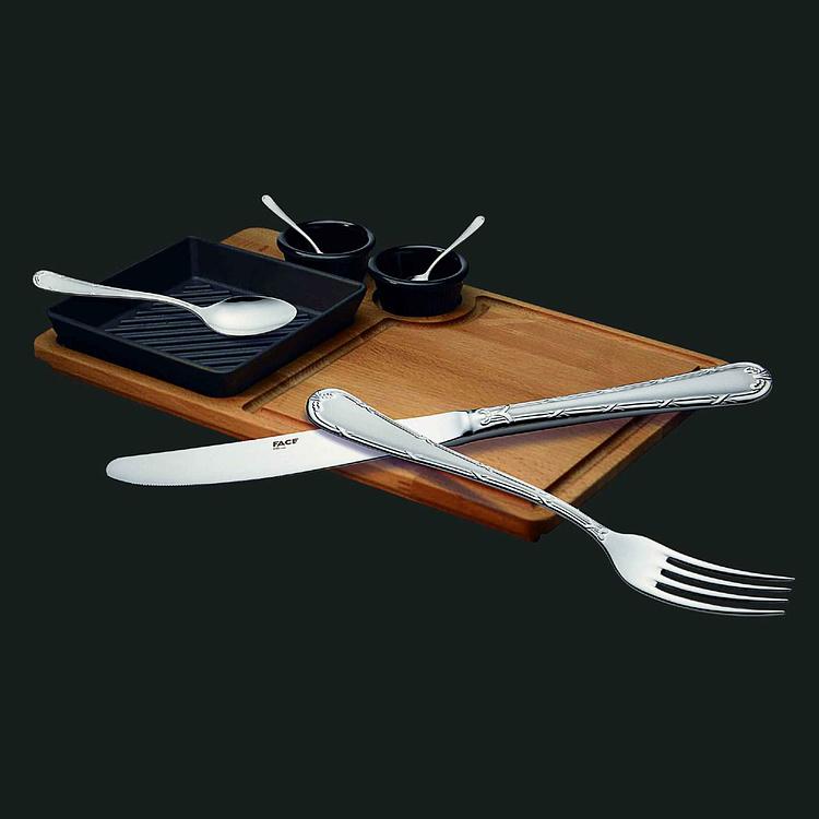 Набор Кройс из 24 столовых приборов на 6 персон по 4 предмета в подарочной коробке Set Of 24 Cutlery Pieces Croise