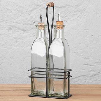 Set Of 2 Brooklyn Oil And Vinegar Black