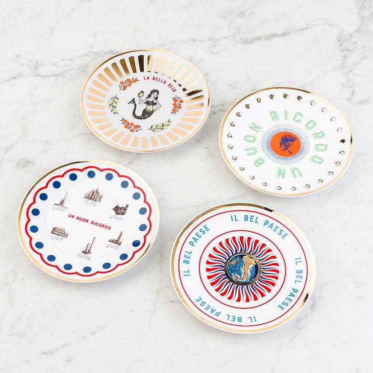 Тарелка для хлеба Хорошие воспоминания Давид Un Buon Ricordo Bread Plate David