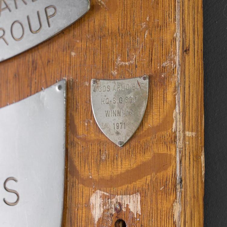 Винтажный наградной герб, L 1 Vintage Premium Coat Of Arms Large 1