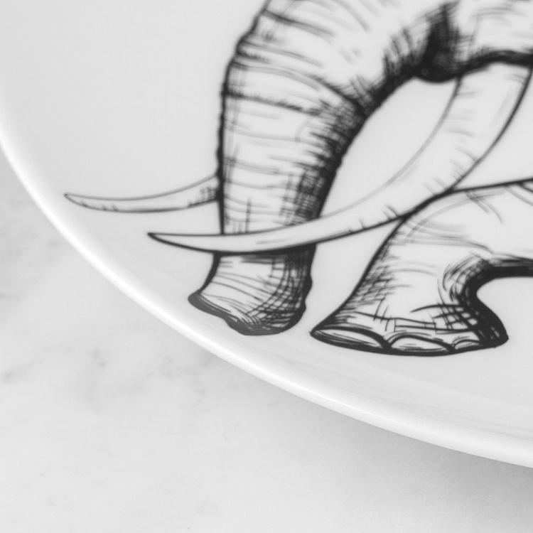 Тарелка Слон Elephant Plate