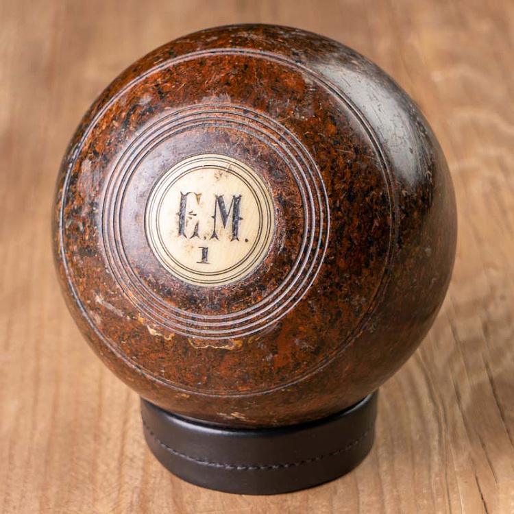 Винтажный мяч для игры в крокет 12 Vintage Croquet Ball 12