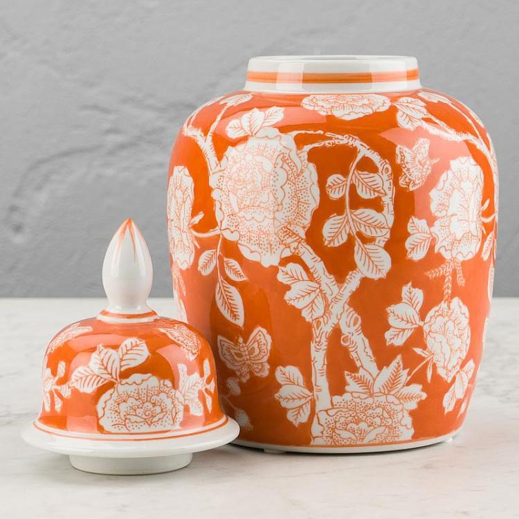 Ваза с крышкой Цветущий сад Jardin Lidded Vase