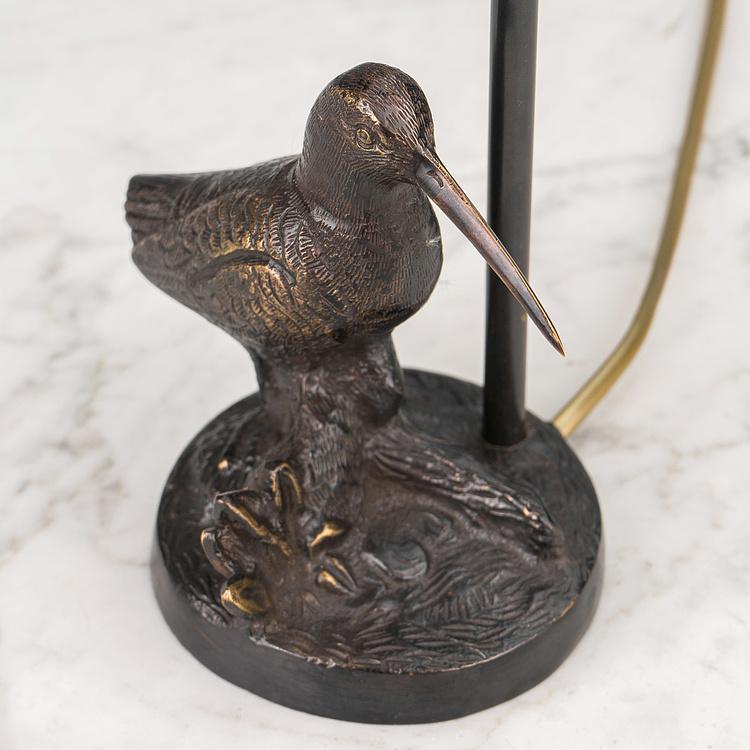 Настольная лампа с абажуром Птица Bird On Base Lamp With Shade