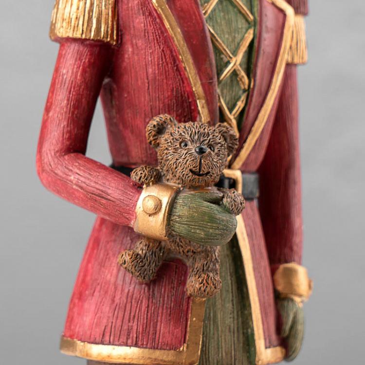 Статуэтка Олень с плюшевым мишкой Figure Deer With Teddy Bear 37,5 cm