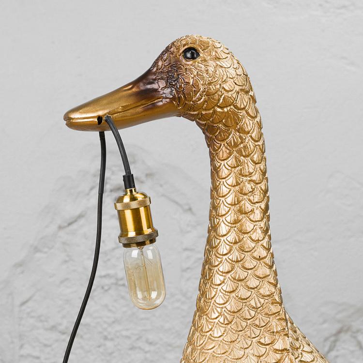 Напольный светильник Золотая утка Floor Lamp Golden Duck