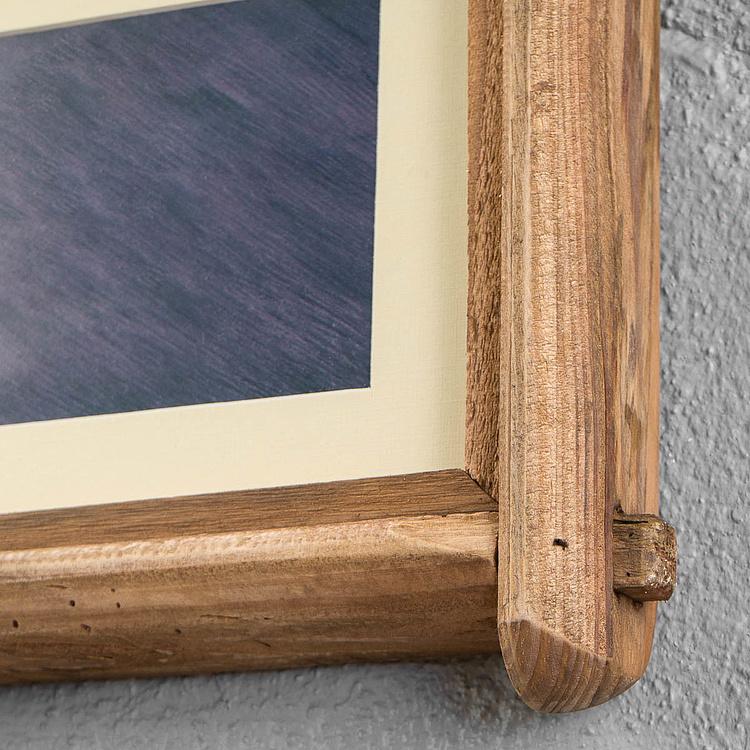 Вертикальная рамка для трёх фото  Vertical Wooden Photo Frame