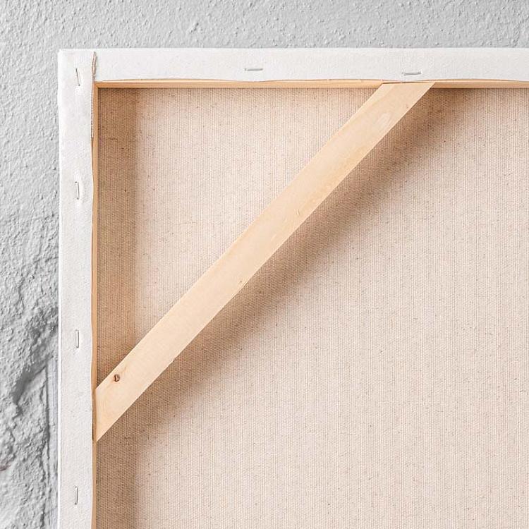 Картина акрилом на холсте Олень на снегу Canvas Acrylic Painting Deer In Snow