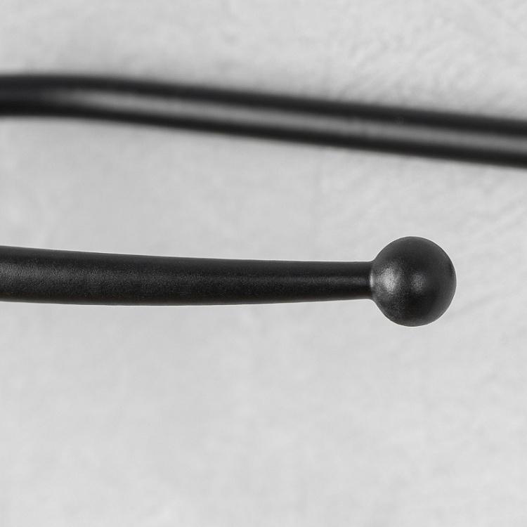 Держатель для шторы Элегант Ост чёрный Elegant Ost Curtains Holder Black