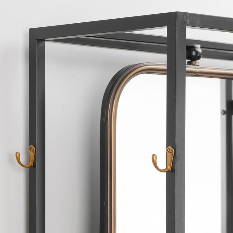 Стеллаж с зеркалом Бонапарт Bonaparte Shelf With Mirror