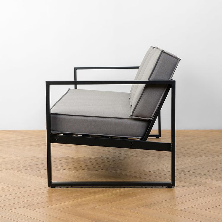 Трёхместный садовый диван Этика Ethic 3 Seater, Black