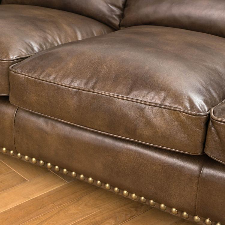 Трёхместный кожаный диван Черчилль Churchill 3 Seater Leather RM