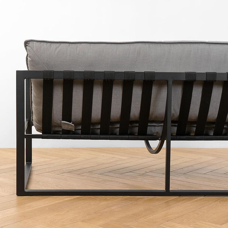 Двухместный садовый диван Риф Reef 2 Seater, Black