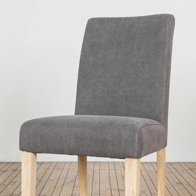 Серый стул Дидье Didier Dining Chair, Oak White